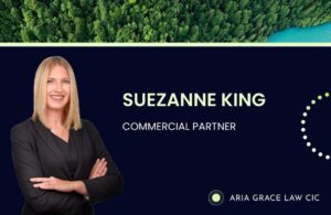 Suezanne King joins Aria Grace Law CIC as a Partner
