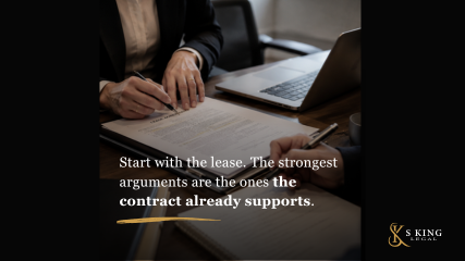 Start with the lease. 